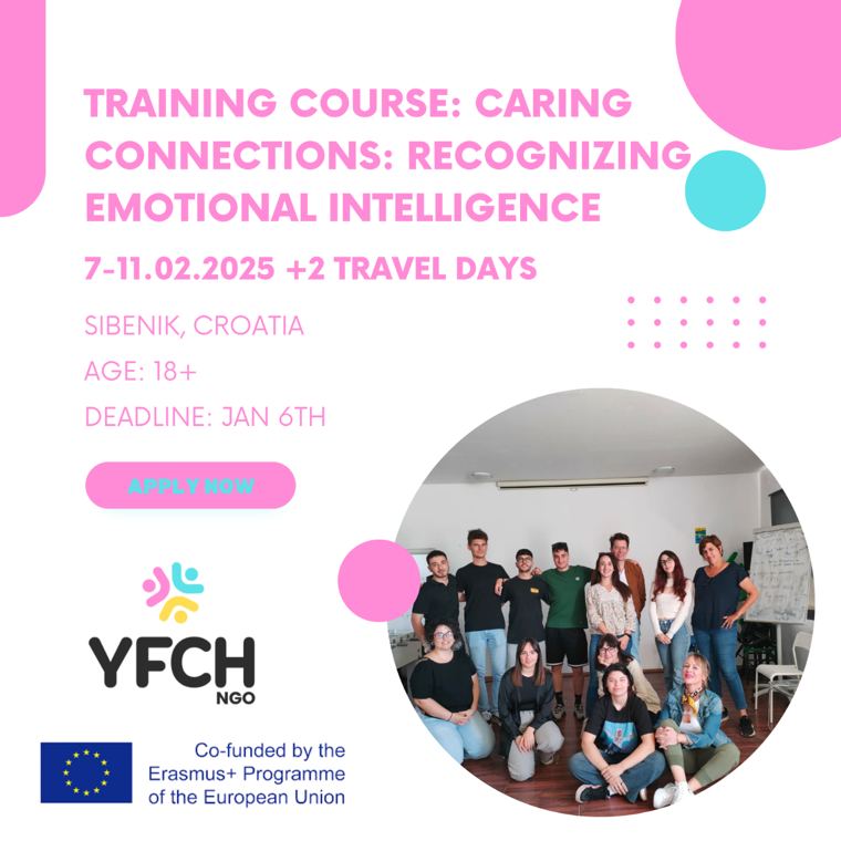 Call poster for Caring Connections: Recognizing Emotional Intelligence