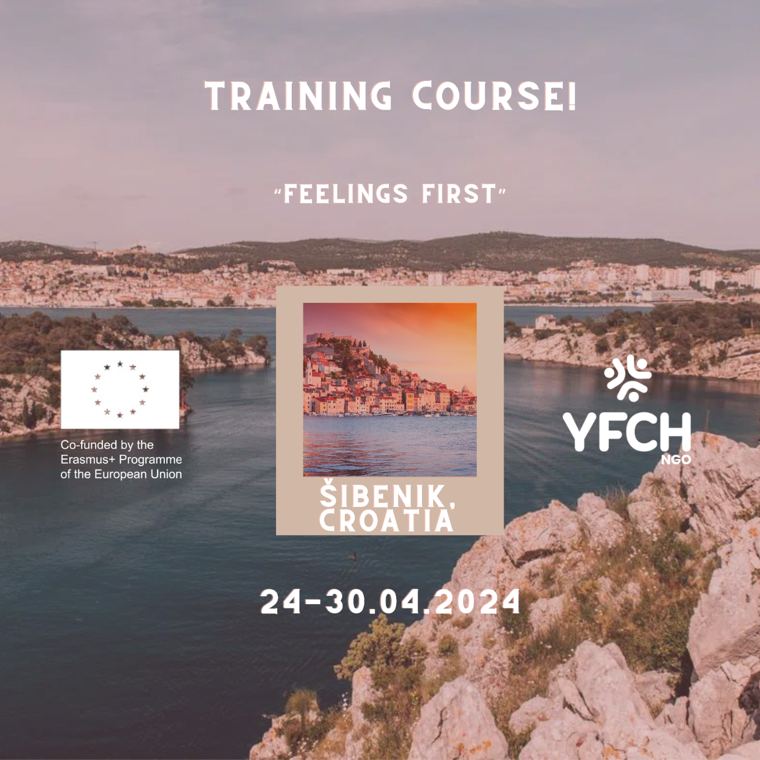 Call poster for FEELINGS FIRST